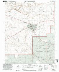 Download a high-resolution, GPS-compatible USGS topo map for Clayton, NM (2001 edition)