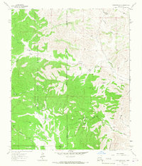 Download a high-resolution, GPS-compatible USGS topo map for Clements Ranch, NM (1966 edition)