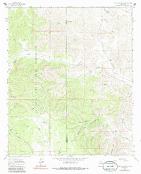 Download a high-resolution, GPS-compatible USGS topo map for Clements Ranch, NM (1986 edition)
