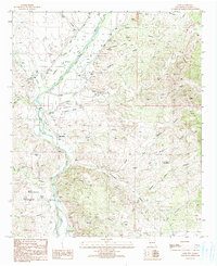 Download a high-resolution, GPS-compatible USGS topo map for Cliff, NM (1991 edition)