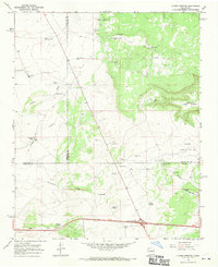 Download a high-resolution, GPS-compatible USGS topo map for Clines Corners, NM (1970 edition)