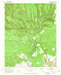 Download a high-resolution, GPS-compatible USGS topo map for Cochiti Dam, NM (1965 edition)