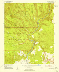 Download a high-resolution, GPS-compatible USGS topo map for Cochiti Dam, NM (1954 edition)