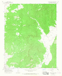Download a high-resolution, GPS-compatible USGS topo map for Comanche Peak, NM (1968 edition)