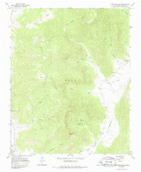 Download a high-resolution, GPS-compatible USGS topo map for Comanche Peak, NM (1986 edition)