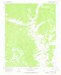 Download a high-resolution, GPS-compatible USGS topo map for Comanche Point, NM (1978 edition)