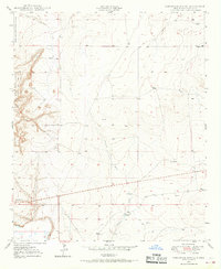 Download a high-resolution, GPS-compatible USGS topo map for Comanche Spring, NM (1968 edition)