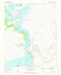 Download a high-resolution, GPS-compatible USGS topo map for Conchas Dam, NM (1971 edition)