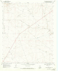 Download a high-resolution, GPS-compatible USGS topo map for Conejo Creek West, NM (1971 edition)
