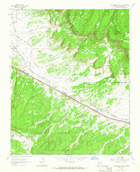 Download a high-resolution, GPS-compatible USGS topo map for Continental Divide, NM (1966 edition)