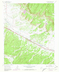Download a high-resolution, GPS-compatible USGS topo map for Continental Divide, NM (1981 edition)