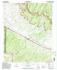 Download a high-resolution, GPS-compatible USGS topo map for Continental Divide, NM (1997 edition)