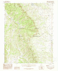 preview thumbnail of historical topo map of Rio Arriba County, NM in 1983
