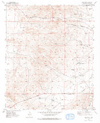 1949 Map of Chaves County, NM, 1977 Print