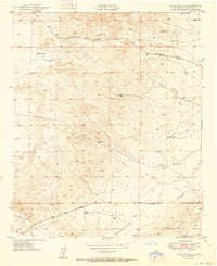 Download a high-resolution, GPS-compatible USGS topo map for Corn Ranch, NM (1950 edition)