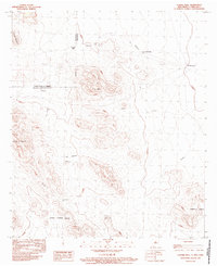 Download a high-resolution, GPS-compatible USGS topo map for Corner Well, NM (1983 edition)