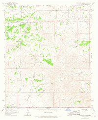 Download a high-resolution, GPS-compatible USGS topo map for Cornucopia Canyon, NM (1968 edition)