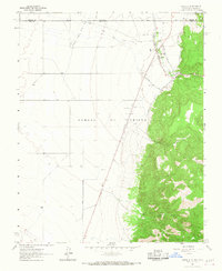 Download a high-resolution, GPS-compatible USGS topo map for Costilla, NM (1967 edition)