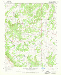 Download a high-resolution, GPS-compatible USGS topo map for Counselor, NM (1970 edition)