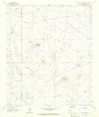 Download a high-resolution, GPS-compatible USGS topo map for Cow Springs Mountain, NM (1966 edition)