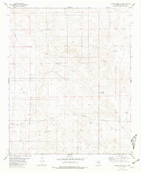 preview thumbnail of historical topo map of Lincoln County, NM in 1981