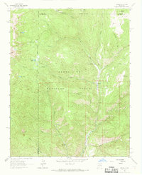 preview thumbnail of historical topo map of San Miguel County, NM in 1961