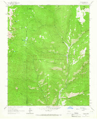 Download a high-resolution, GPS-compatible USGS topo map for Cowles, NM (1966 edition)