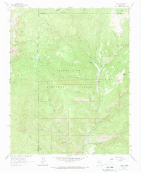 Download a high-resolution, GPS-compatible USGS topo map for Cowles, NM (1987 edition)