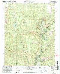 Download a high-resolution, GPS-compatible USGS topo map for Cowles, NM (2003 edition)