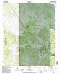 preview thumbnail of historical topo map of Catron County, NM in 1995