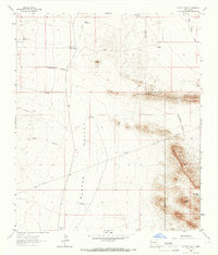 Download a high-resolution, GPS-compatible USGS topo map for Coyote Peak, NM (1966 edition)