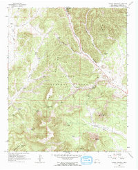 Download a high-resolution, GPS-compatible USGS topo map for Crosby Springs, NM (1967 edition)