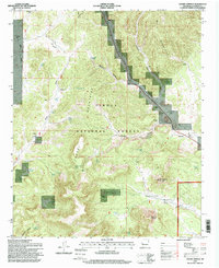 Download a high-resolution, GPS-compatible USGS topo map for Crosby Springs, NM (1998 edition)