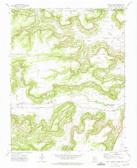 Download a high-resolution, GPS-compatible USGS topo map for Cross L Ranch, NM (1975 edition)