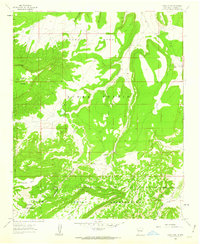 Download a high-resolution, GPS-compatible USGS topo map for Crow Point, NM (1963 edition)