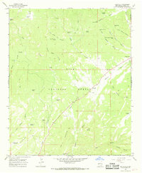 Download a high-resolution, GPS-compatible USGS topo map for Cruzville, NM (1968 edition)