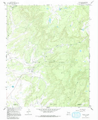 Download a high-resolution, GPS-compatible USGS topo map for Crystal, NM (1992 edition)