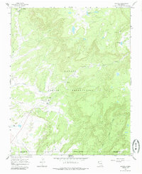 Download a high-resolution, GPS-compatible USGS topo map for Crystal, NM (1985 edition)