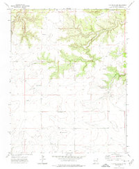 Download a high-resolution, GPS-compatible USGS topo map for Cuates School, NM (1974 edition)