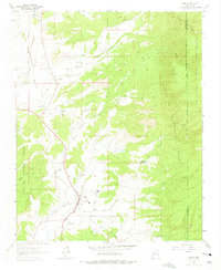 Download a high-resolution, GPS-compatible USGS topo map for Cuba, NM (1975 edition)