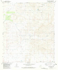 Download a high-resolution, GPS-compatible USGS topo map for Culp Canyon, NM (1982 edition)
