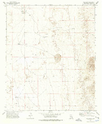 Download a high-resolution, GPS-compatible USGS topo map for Culp Ranch, NM (1976 edition)
