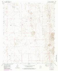 Download a high-resolution, GPS-compatible USGS topo map for Culp Ranch, NM (1985 edition)