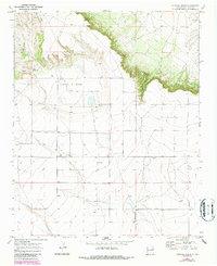 Download a high-resolution, GPS-compatible USGS topo map for Cunavea Basin, NM (1987 edition)