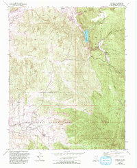 1953 Map of Cundiyo, 1993 Print