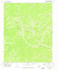 Download a high-resolution, GPS-compatible USGS topo map for Curtis Camp, NM (1974 edition)