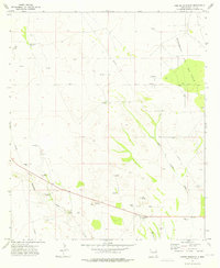 Download a high-resolution, GPS-compatible USGS topo map for Custer Mountain, NM (1976 edition)
