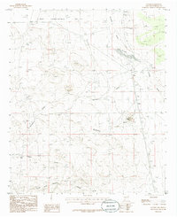 Download a high-resolution, GPS-compatible USGS topo map for Cutter, NM (1985 edition)