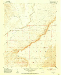 Download a high-resolution, GPS-compatible USGS topo map for Dalies NW, NM (1954 edition)