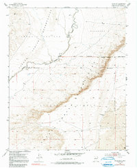 Download a high-resolution, GPS-compatible USGS topo map for Dalies NW, NM (1991 edition)